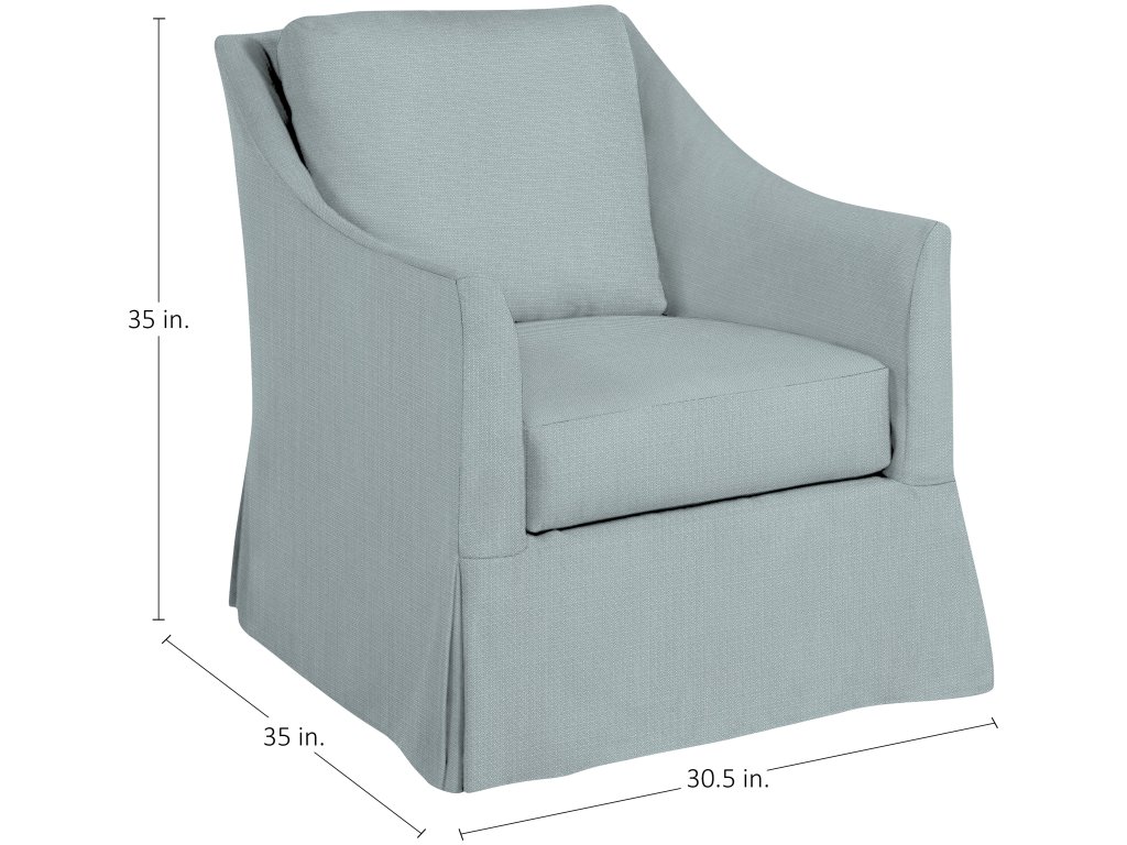 Baldwin Outdoor Swivel Lounge Chair - image 1