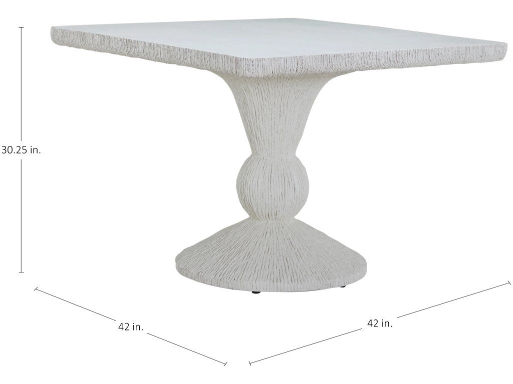 Montello Cast Stone Square Table - main image