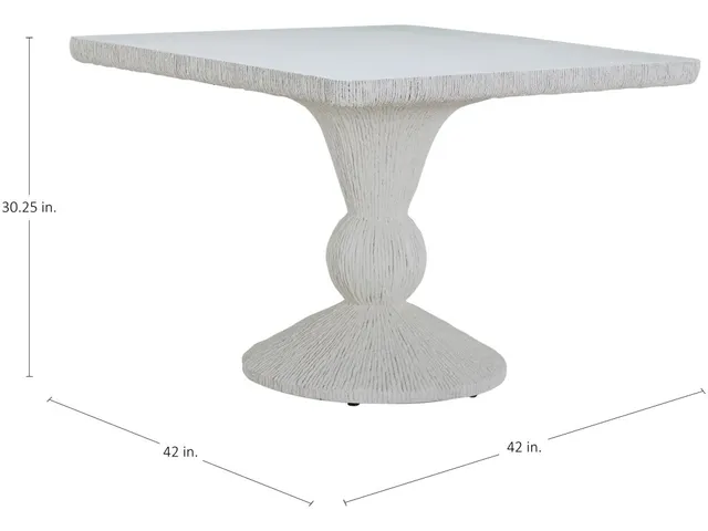 Montello Cast Stone Square Table