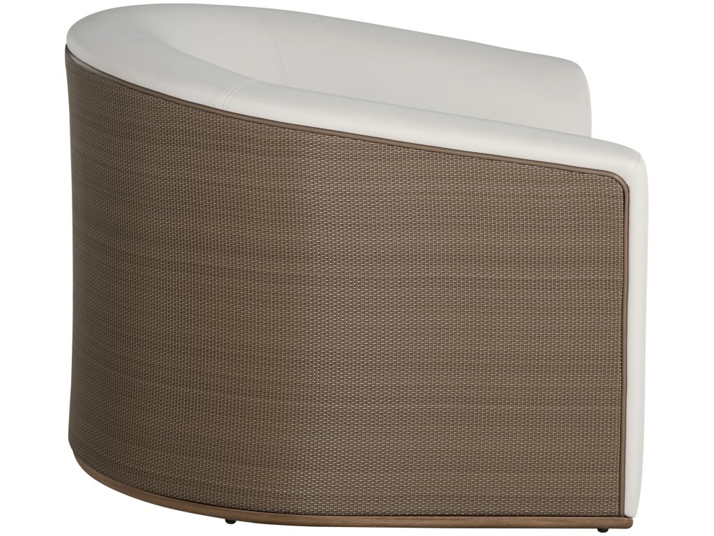 Tahoe Natural Weave Marine Grade Vinyl Lounge Chair - image 3