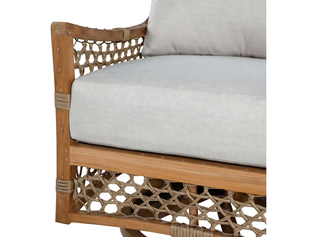 Aspen Teak Outdoor Swivel Lounge - image 7