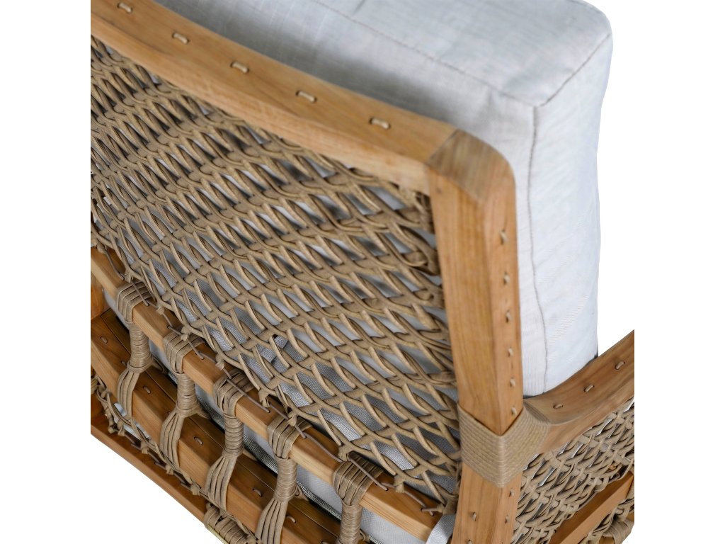 Aspen Teak Outdoor Swivel Lounge - image 10