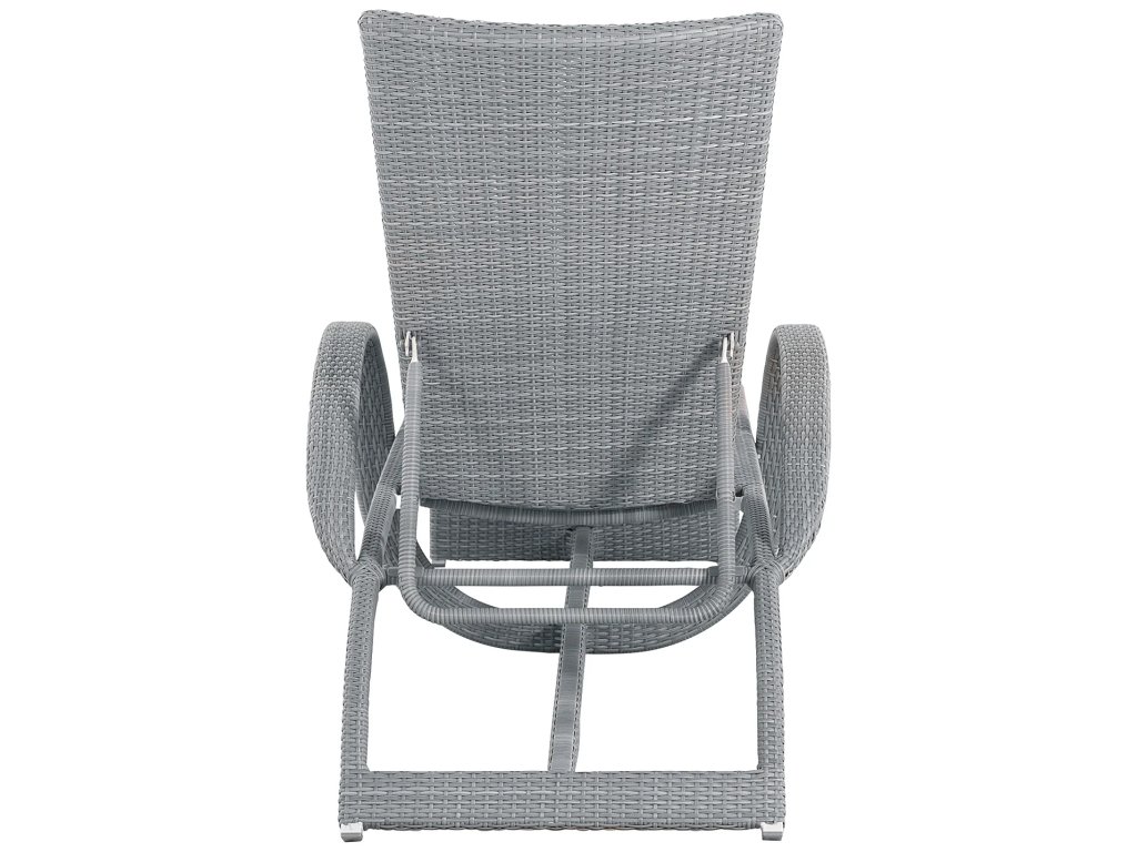 Halo N-Dura Resin Wicker Outdoor Chaise Lounge - image 3