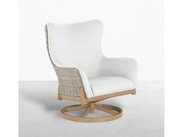 Palma Swivel Rocker Wingback Lounge
