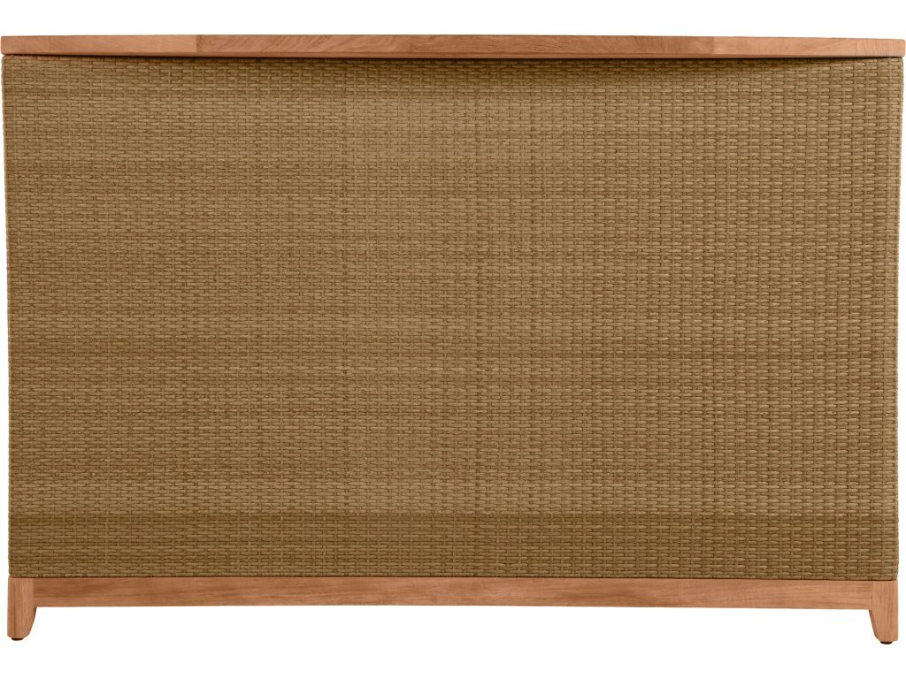 N-Dura Resin Wicker Outdoor Buffet Storage Table 5 Shelves - image 4