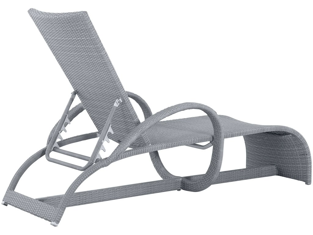 Halo N-Dura Resin Wicker Outdoor Chaise Lounge - image 6