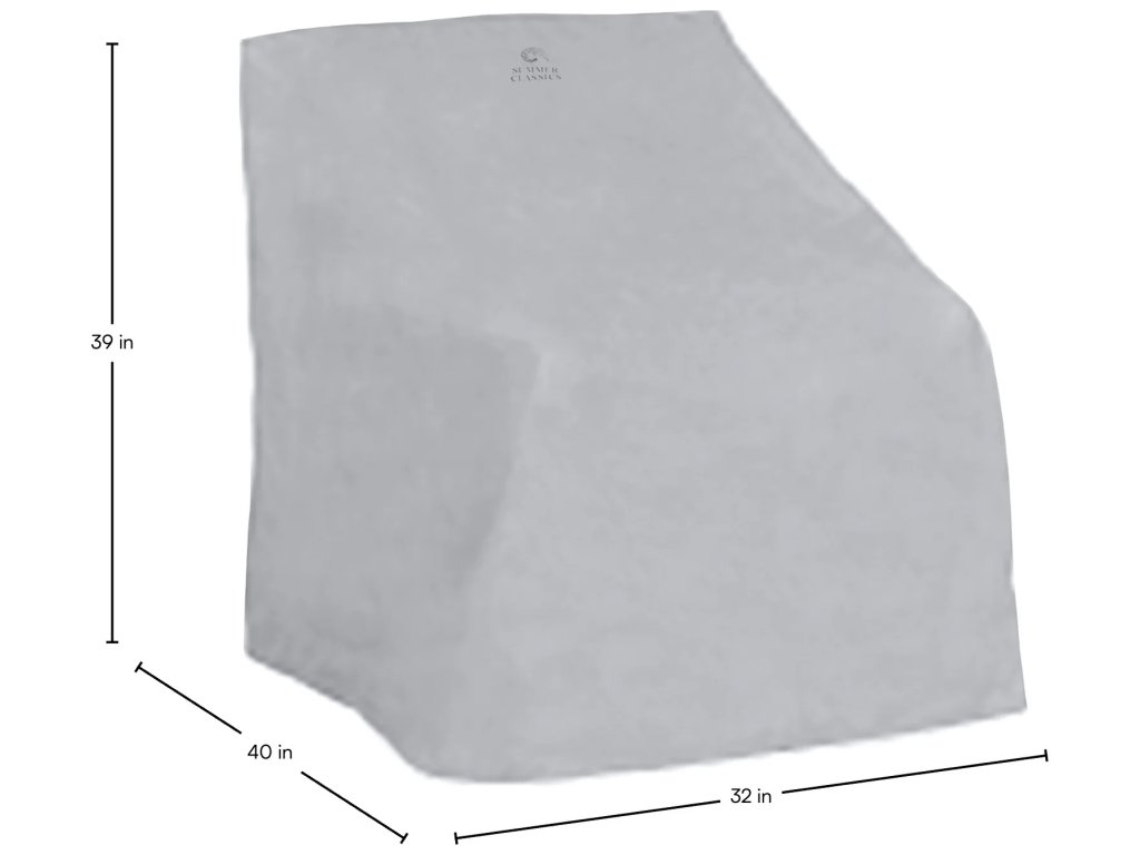 High Back Lounge Chair Cover - image 2