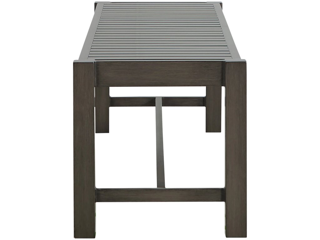 Club Wrought Aluminum Outdoor Backless Bench 60 in. - image 4