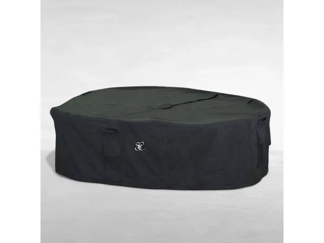 Rectangular Table Set Cover - Charcoal