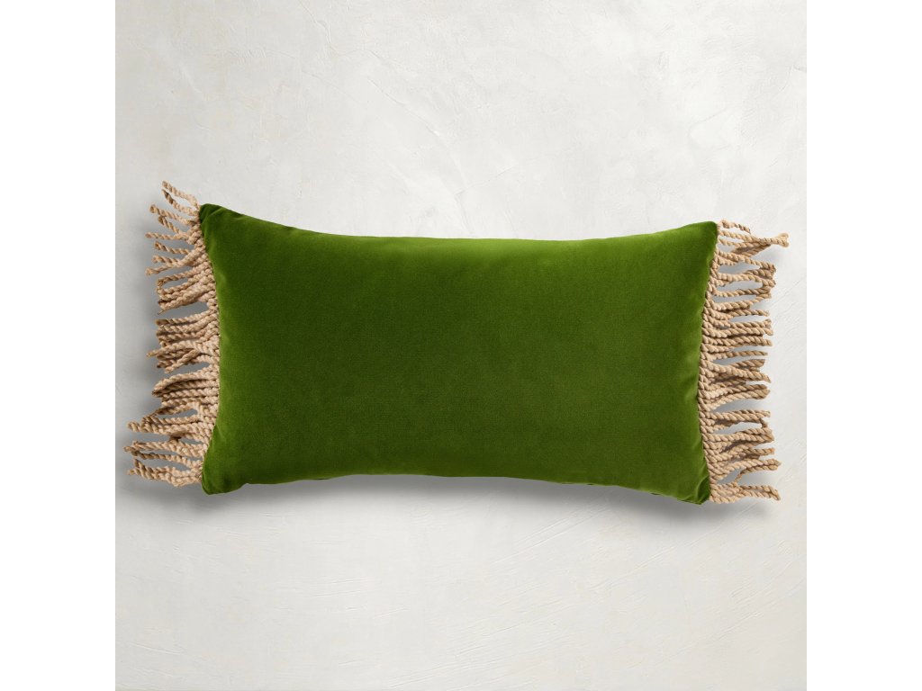Velvet Outdoor Lumbar Pillow - image 1