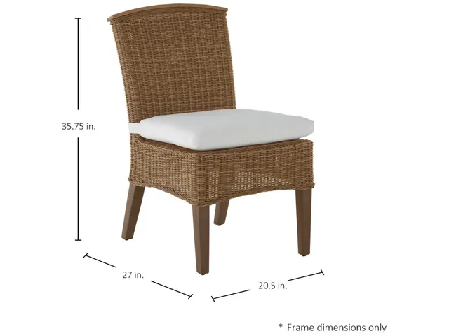 Astoria N-Dura Resin Wicker Outdoor Side Chair - Alternative View