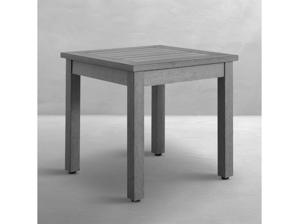 Portside Resin Square Outdoor Side Table 22 in. W x 21 in. H - main image