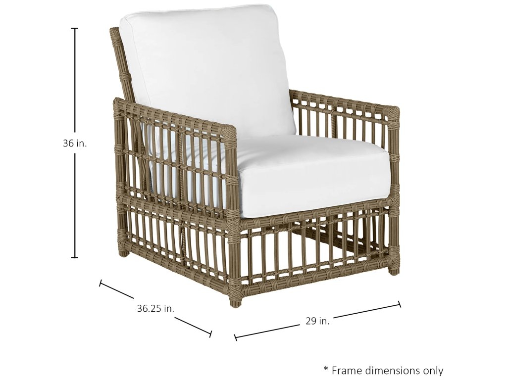Newport N-Dura Resin Wicker Outdoor Woven Lounge Chair - image 1