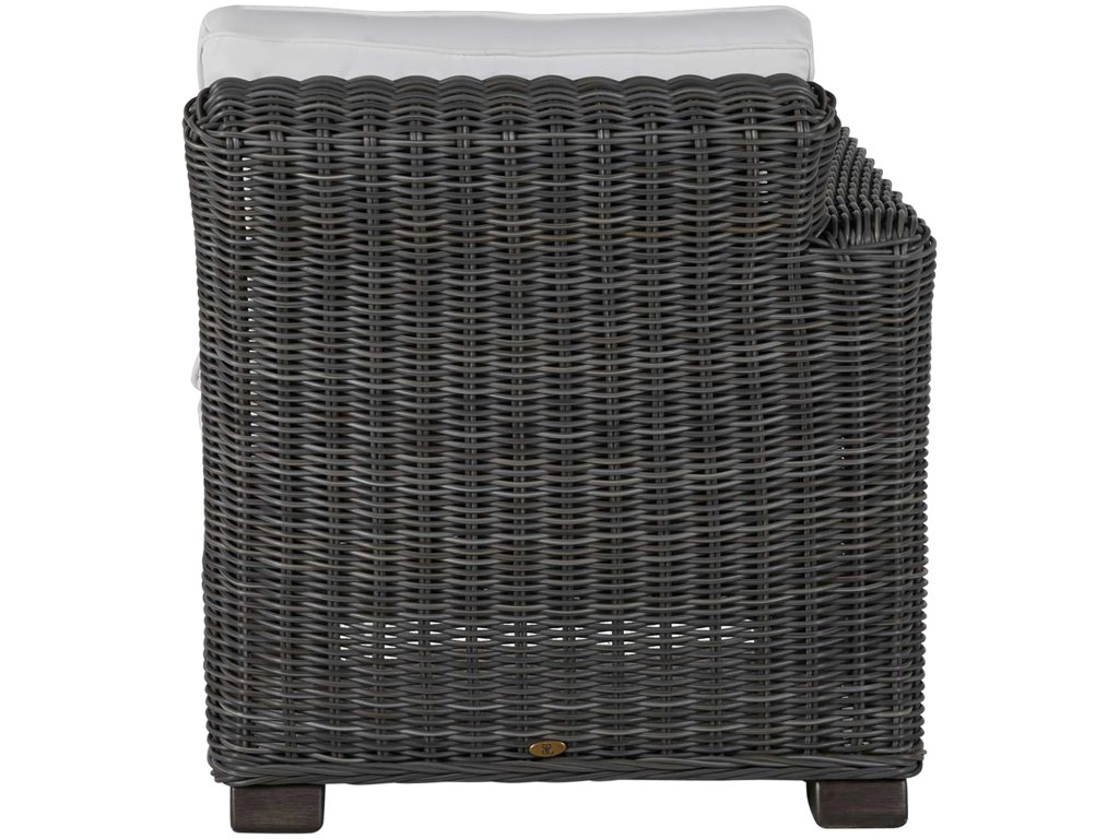 Rustic N-Dura Resin Wicker Outdoor Sectional Left Arm Facing Sectional - image 5