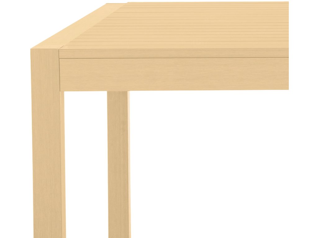 Portside Resin Square Outdoor Slatted Table Top 42 in. W x 29.5 in. H - image 6