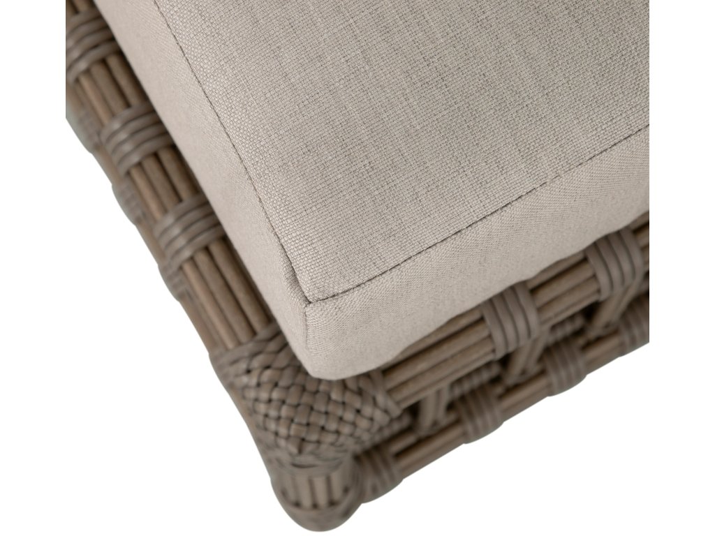 Newport N-Dura Resin Wicker Outdoor Woven Ottoman - image 9