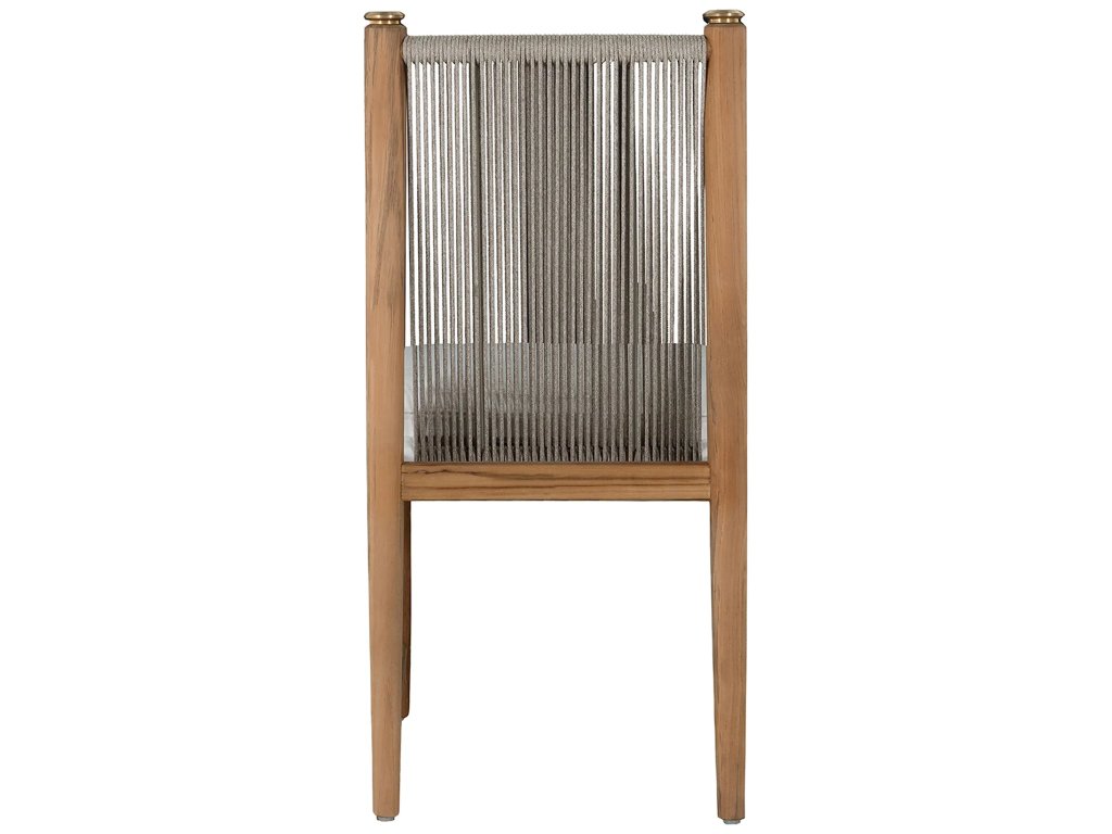 Pacifica Teak Outdoor Side Chair - image 4