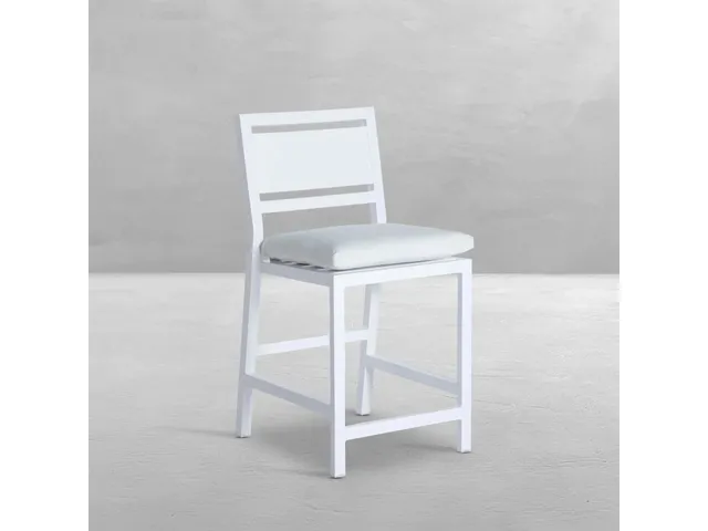 Avondale Wrought Aluminum Outdoor Counter Stool