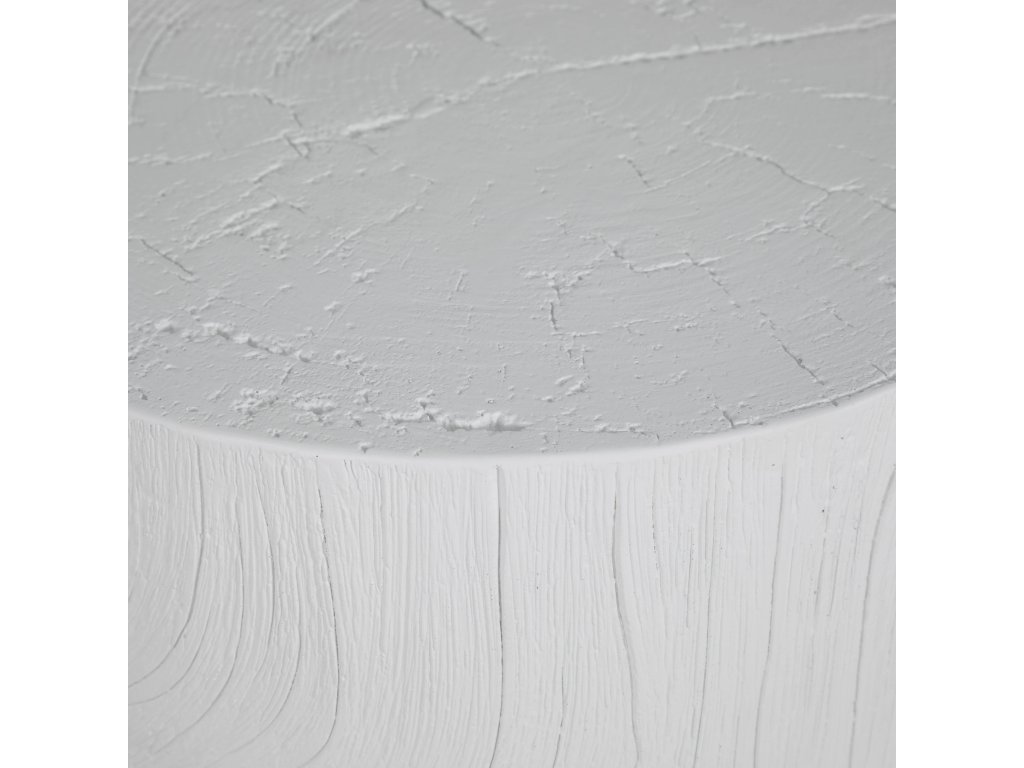 Ridge Cast Stone Side Table - image 1
