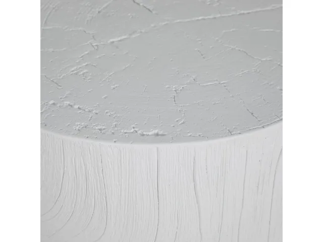 Ridge Cast Stone Side Table - Alternative View