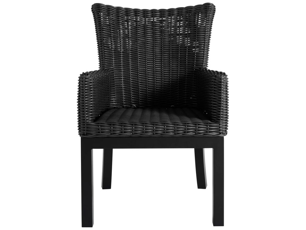 Montecito N-Dura Resin Wicker Outdoor Woven Arm Chair - image 3