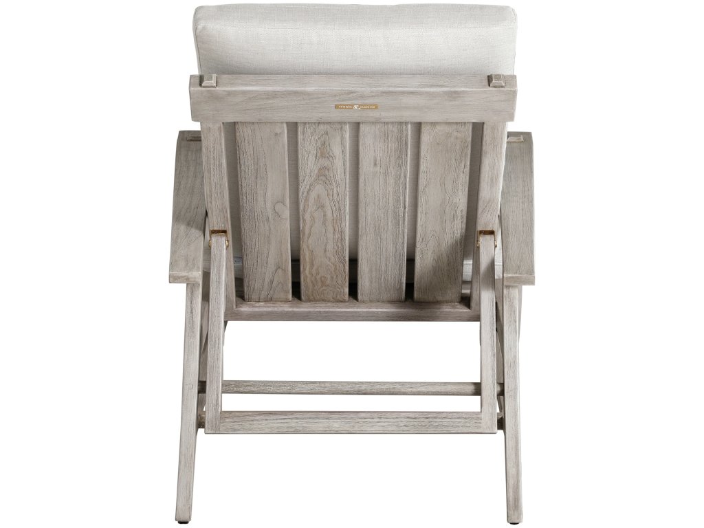 Croquet Teak Outdoor Chaise Lounge - image 5