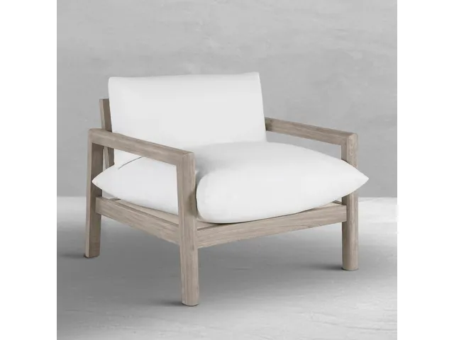 Monterey Teak Outdoor Lounge Chair