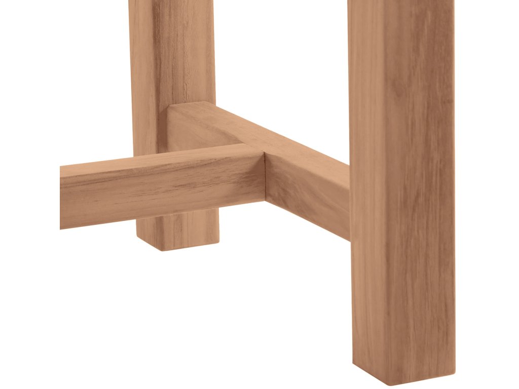 Club Teak Outdoor Backless Bench 59 in. - image 5
