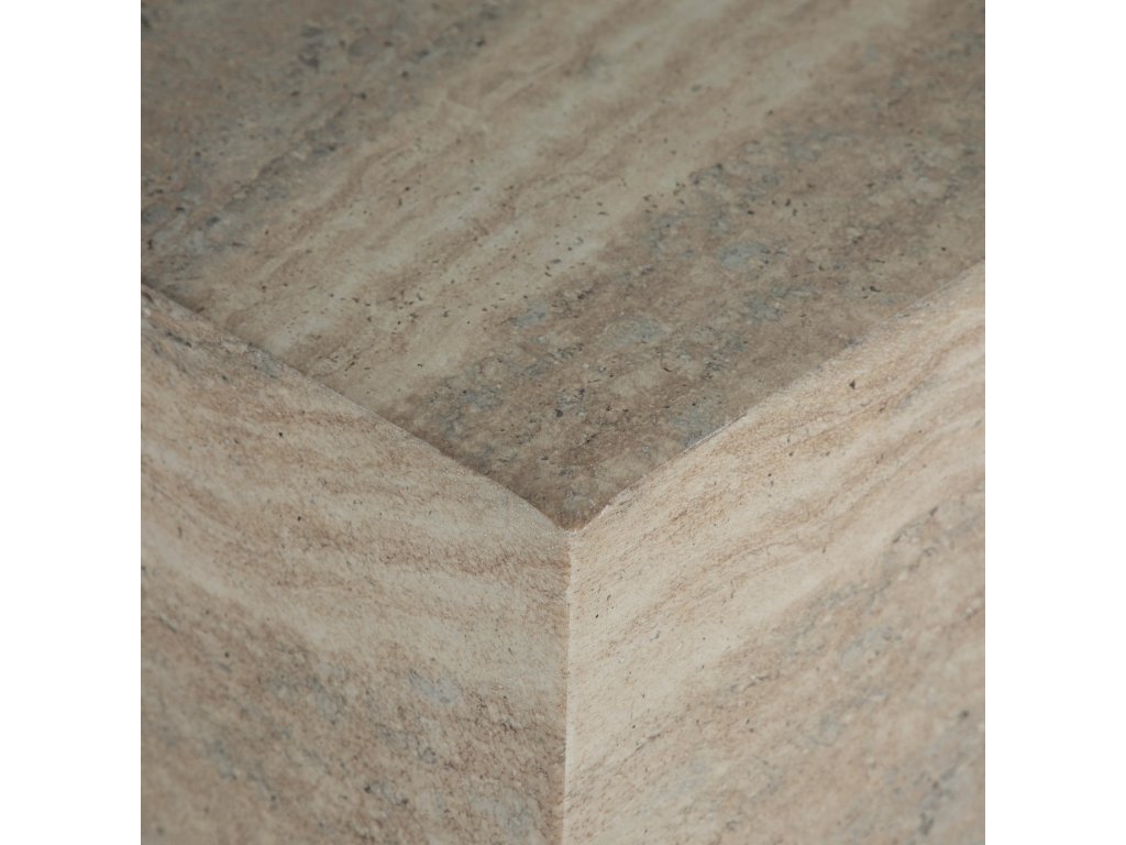 Glen Cast Stone Side Table - image 2