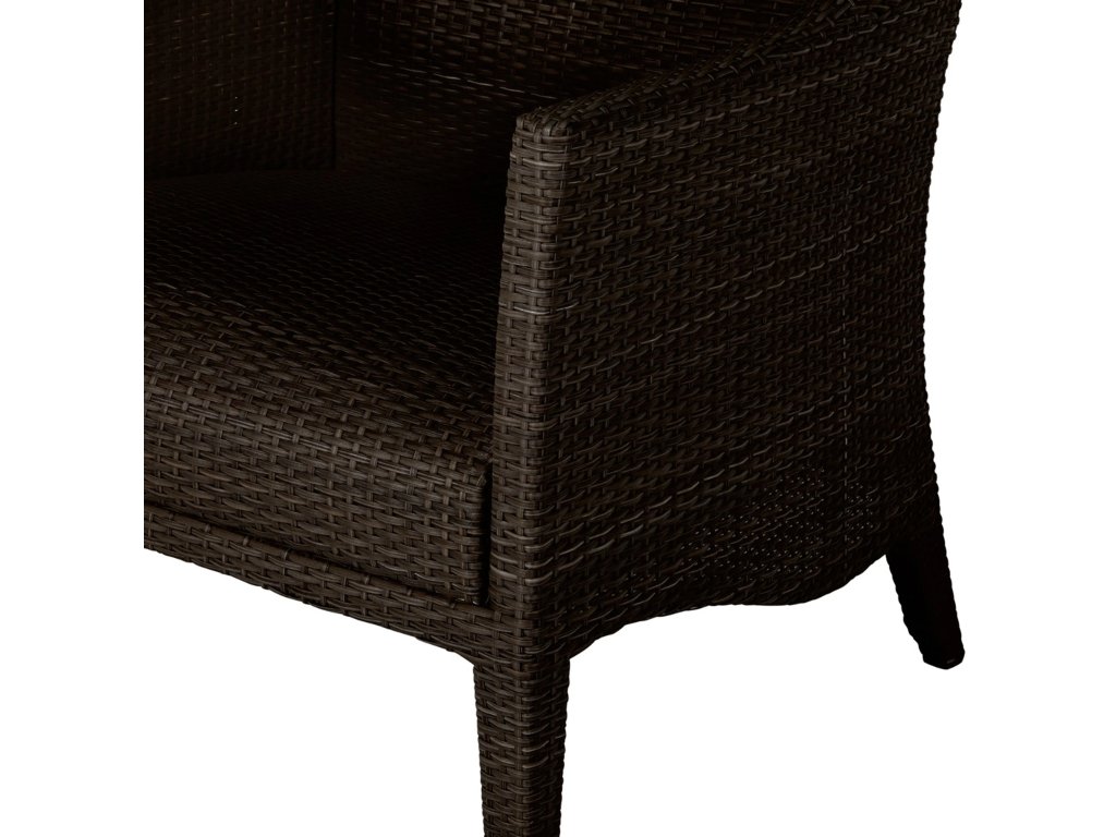 Athena Plus Woven N-Dura Resin Wicker Outdoor Lounge Chair - image 5