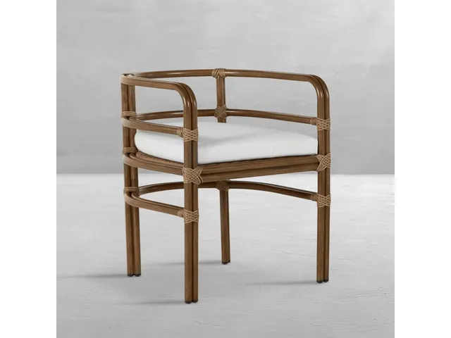 Malibu N-Dura Resin Wicker Outdoor Arm Chair