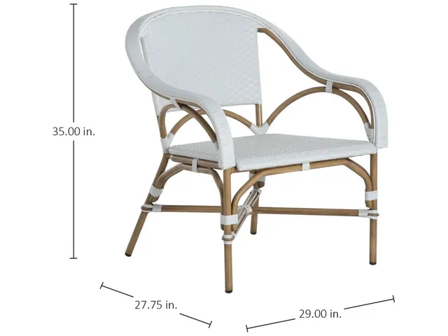 Savoy N-Dura Resin Wicker Outdoor Lounge Chair