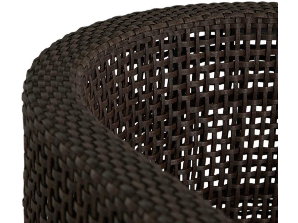 Peninsula N-Dura Resin Wicker Outdoor Barrel Chair - image 9
