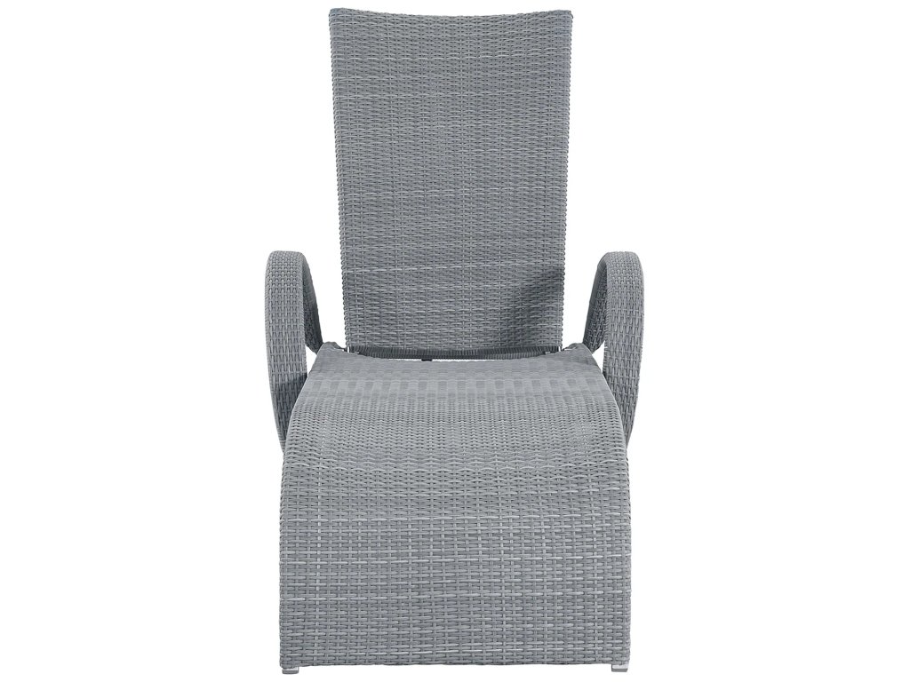 Halo N-Dura Resin Wicker Outdoor Chaise Lounge - image 2