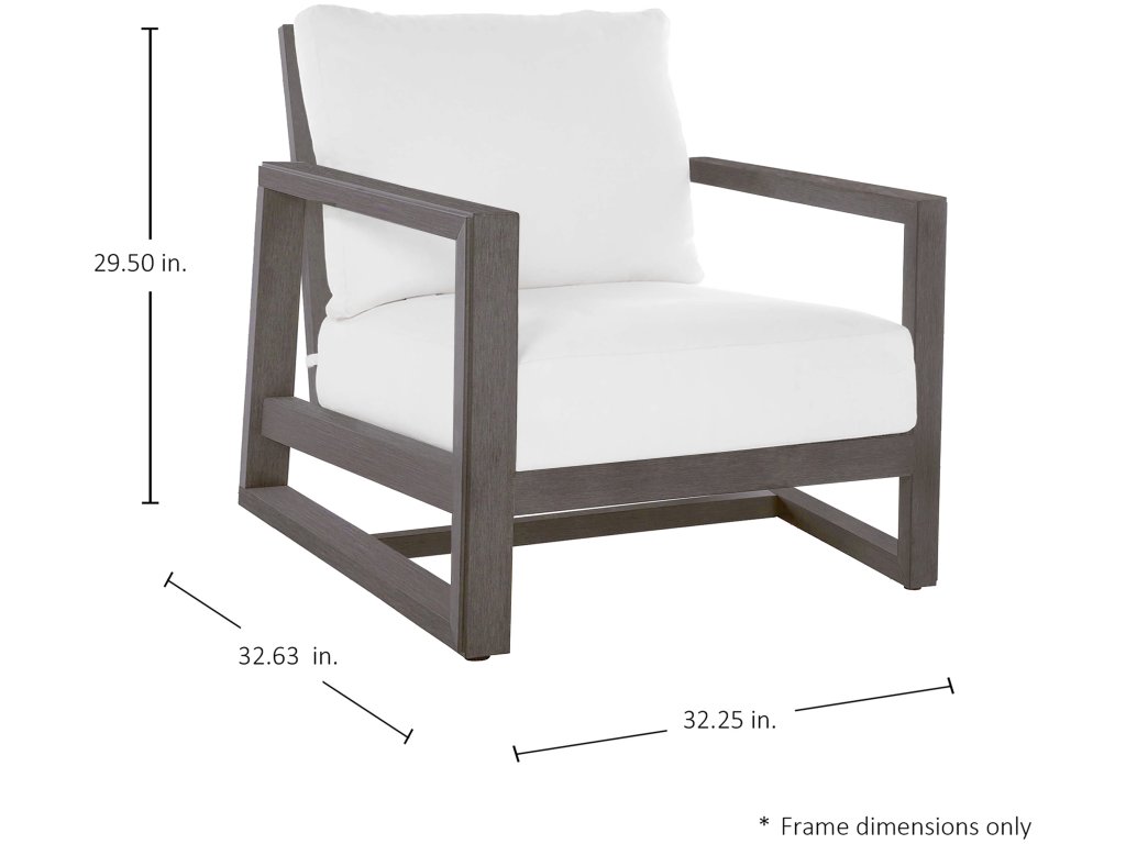 Avondale N-Dura Wood Outdoor Lounge Chair - image 1