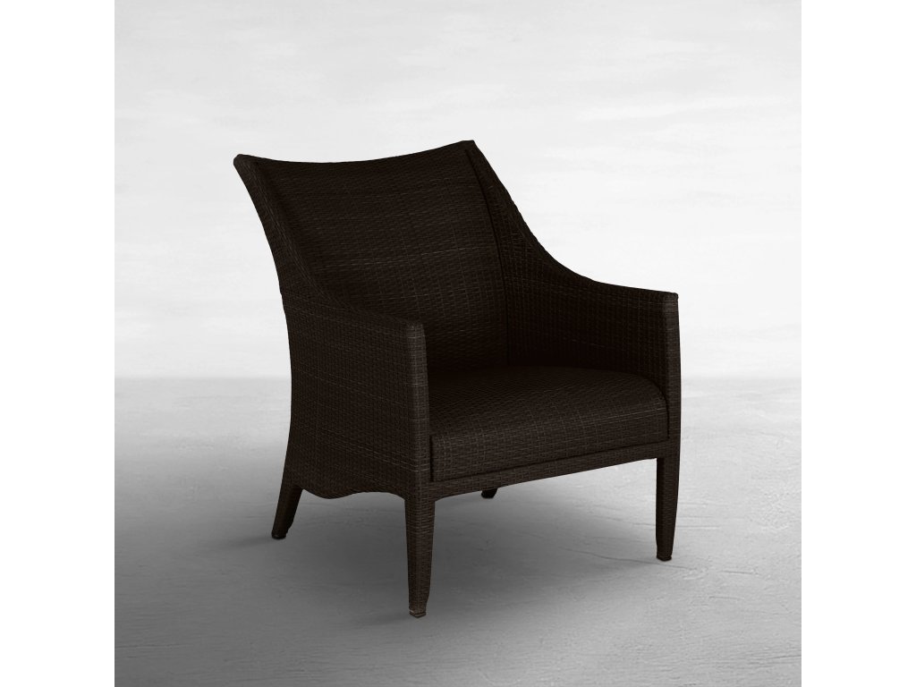 Athena Plus Woven N-Dura Resin Wicker Outdoor Lounge Chair - main image