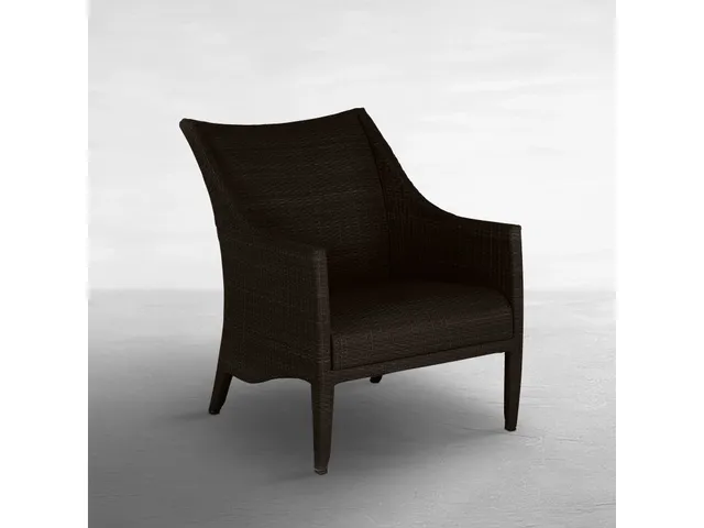 Athena Plus Woven N-Dura Resin Wicker Outdoor Lounge Chair
