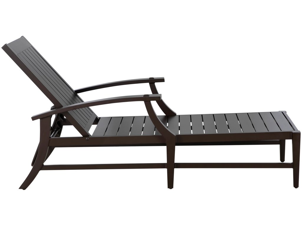 Croquet Aluminum Outdoor Chaise Lounge - image 4
