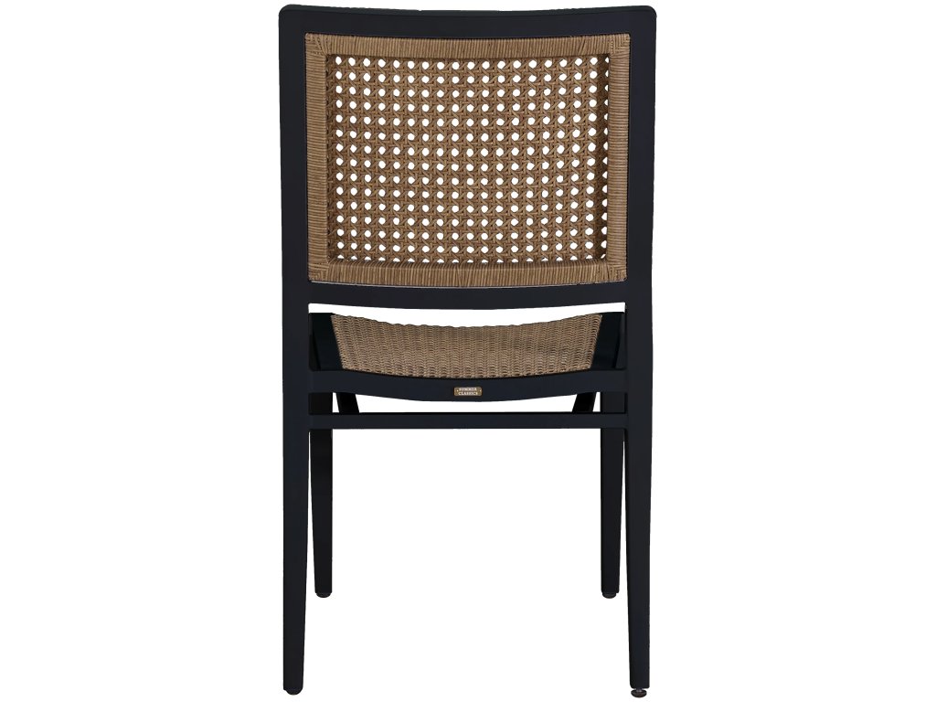 Bermuda Aluminum and Cane Stacking Side Chair - image 7