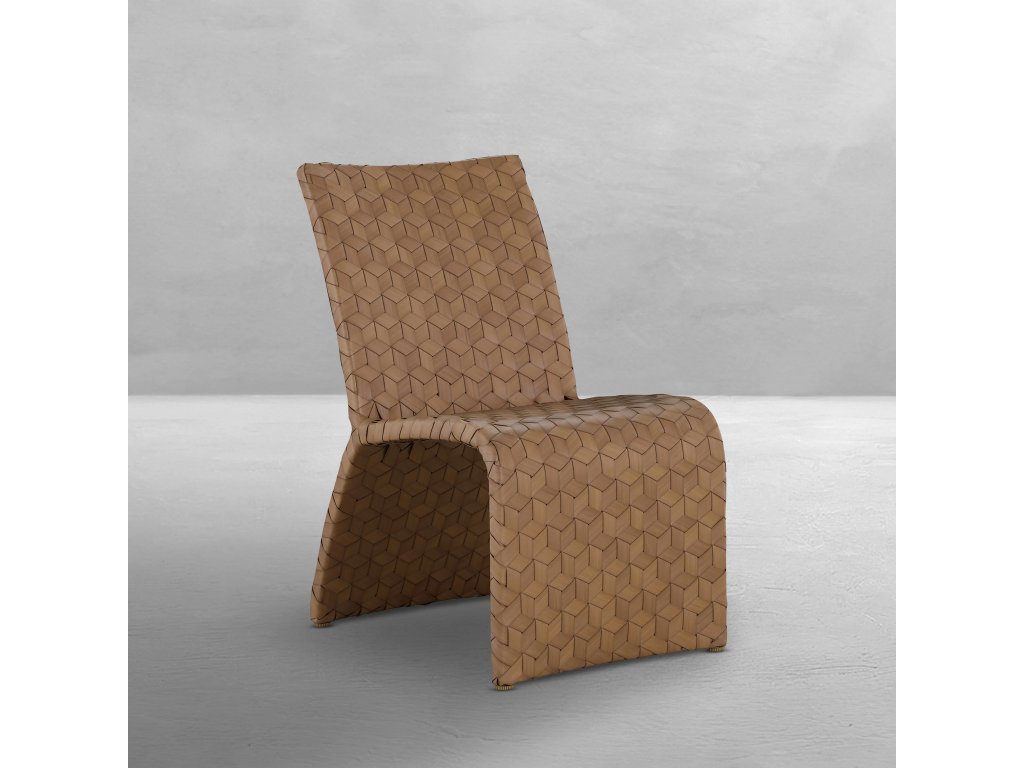 Venice N-Dura Resin Wicker Outdoor Dining Side Chair - main image