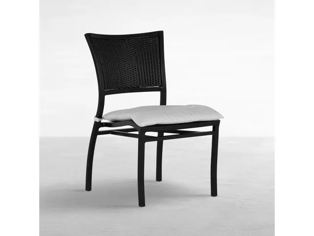 Aire N-Dura Resin Wicker Stackable Outdoor Side Chair
