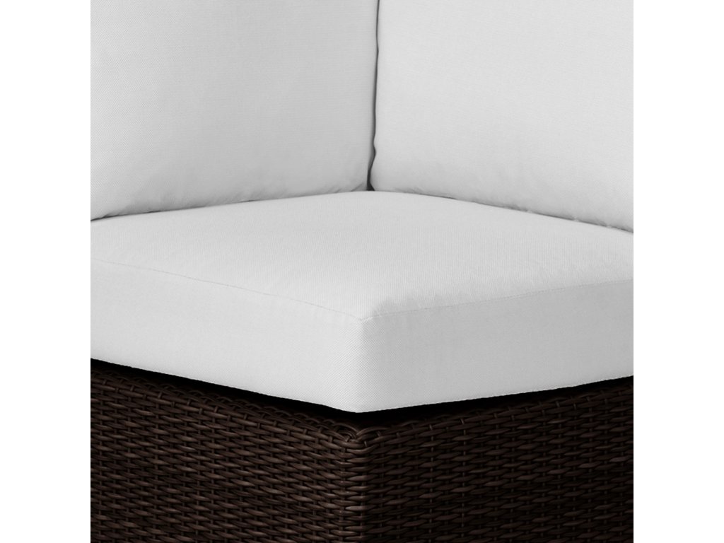 Club Woven N-Dura Resin Wicker Outdoor Corner Sectional Sofa - image 4