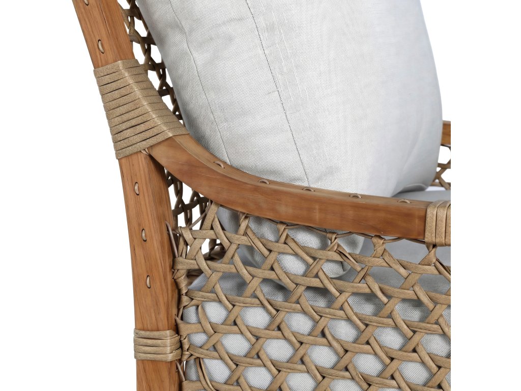 Aspen Teak Outdoor Swivel Lounge - image 9