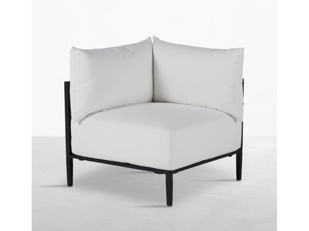 Havana Cane N-Dura Resin Wicker Outdoor Corner Sectional - main image
