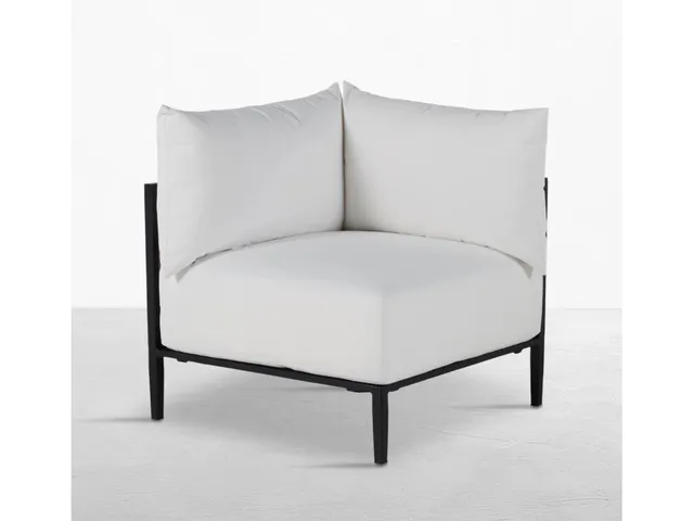Havana Cane N-Dura Resin Wicker Outdoor Corner Sectional