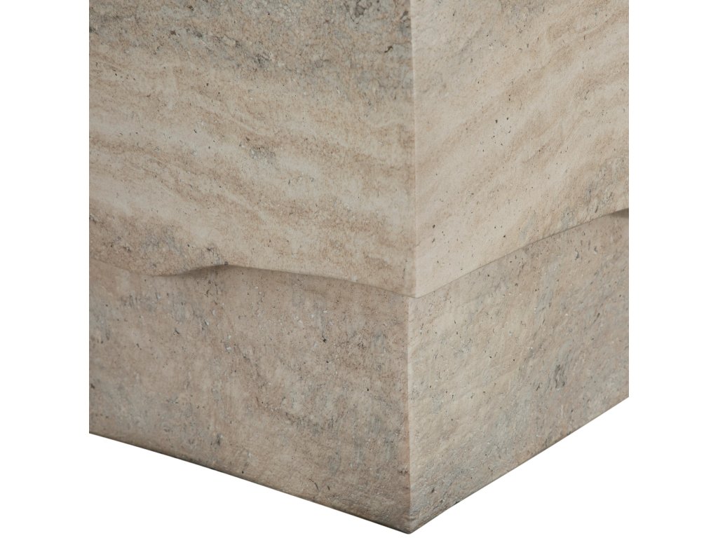 Glen Cast Stone Side Table - image 3