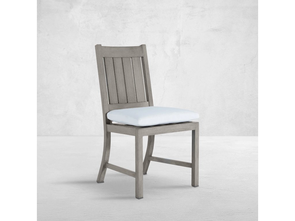 Club Croquet Wrought Aluminum Outdoor Side Chair - main image