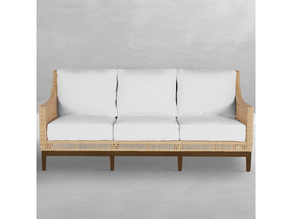 Peninsula N-Dura Resin Wicker Outdoor Sofa - main image
