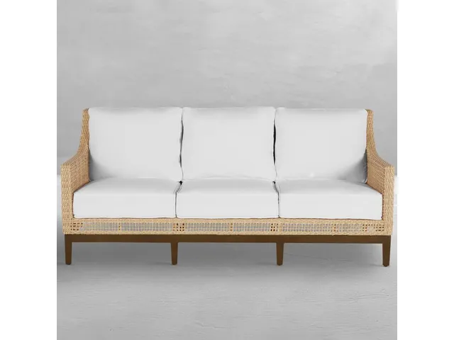 Peninsula N-Dura Resin Wicker Outdoor Sofa