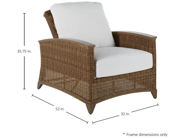Astoria N-Dura Resin Wicker Outdoor Recliner Chair - Alternative View
